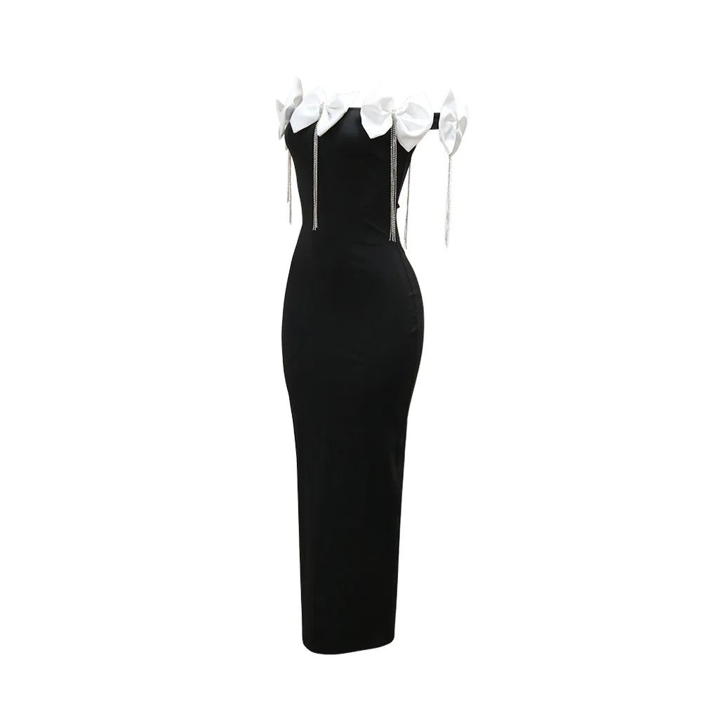 Vestido Lazos de Gala