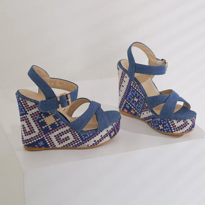 Sandalias Estilo Mezclilla