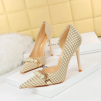 Tacones Perla Chic