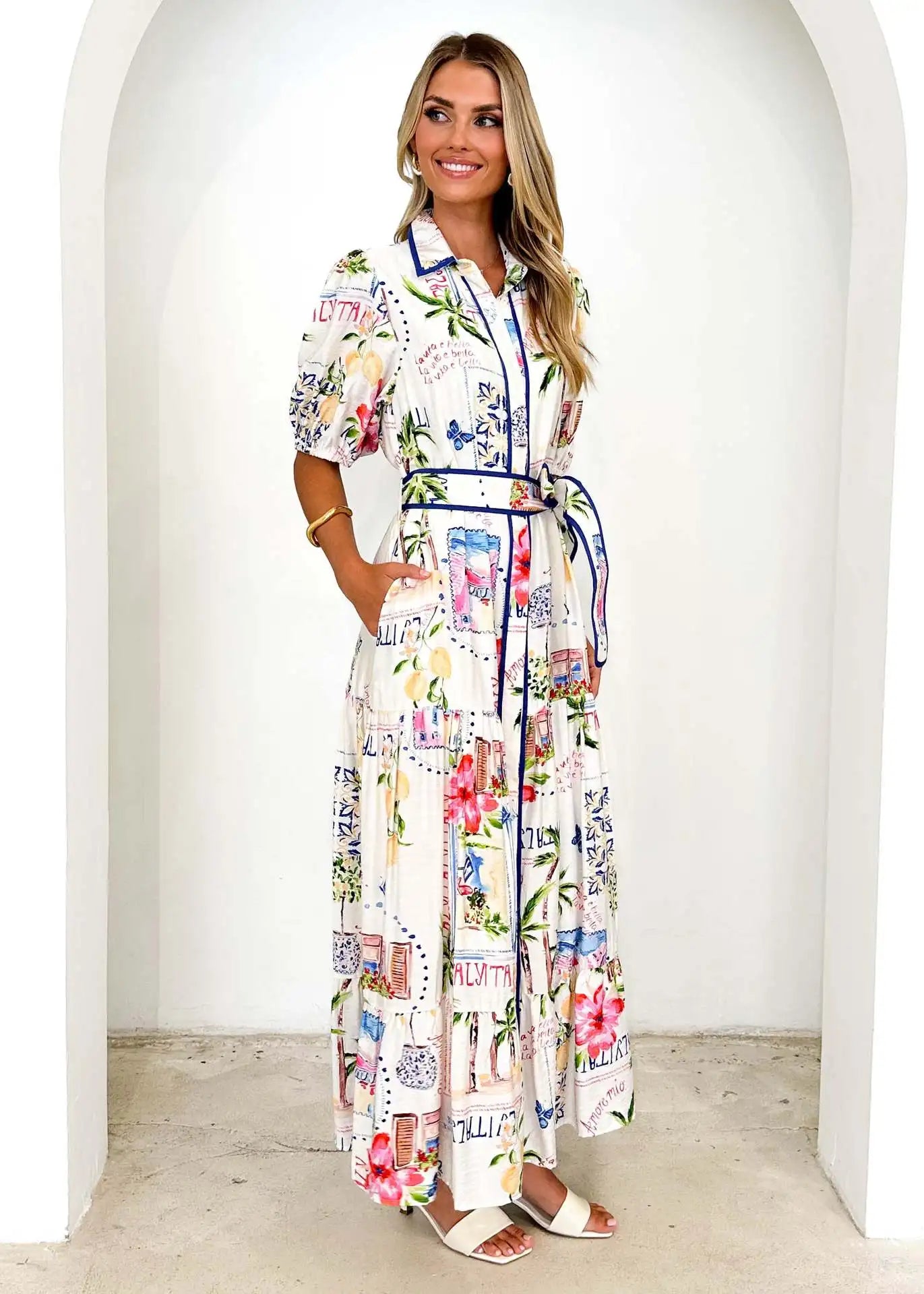 Floral Elegance Dress