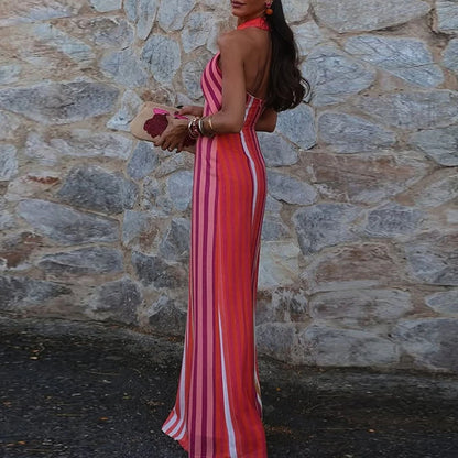 Vestido Cóctel Tropical