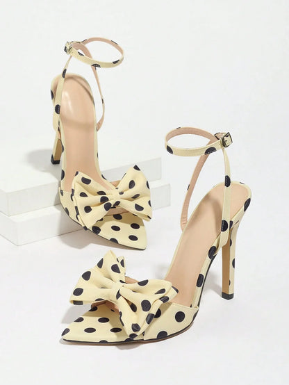 Chic Polka Dot Sandals