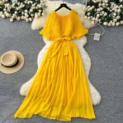 Pleated Beauty Dress