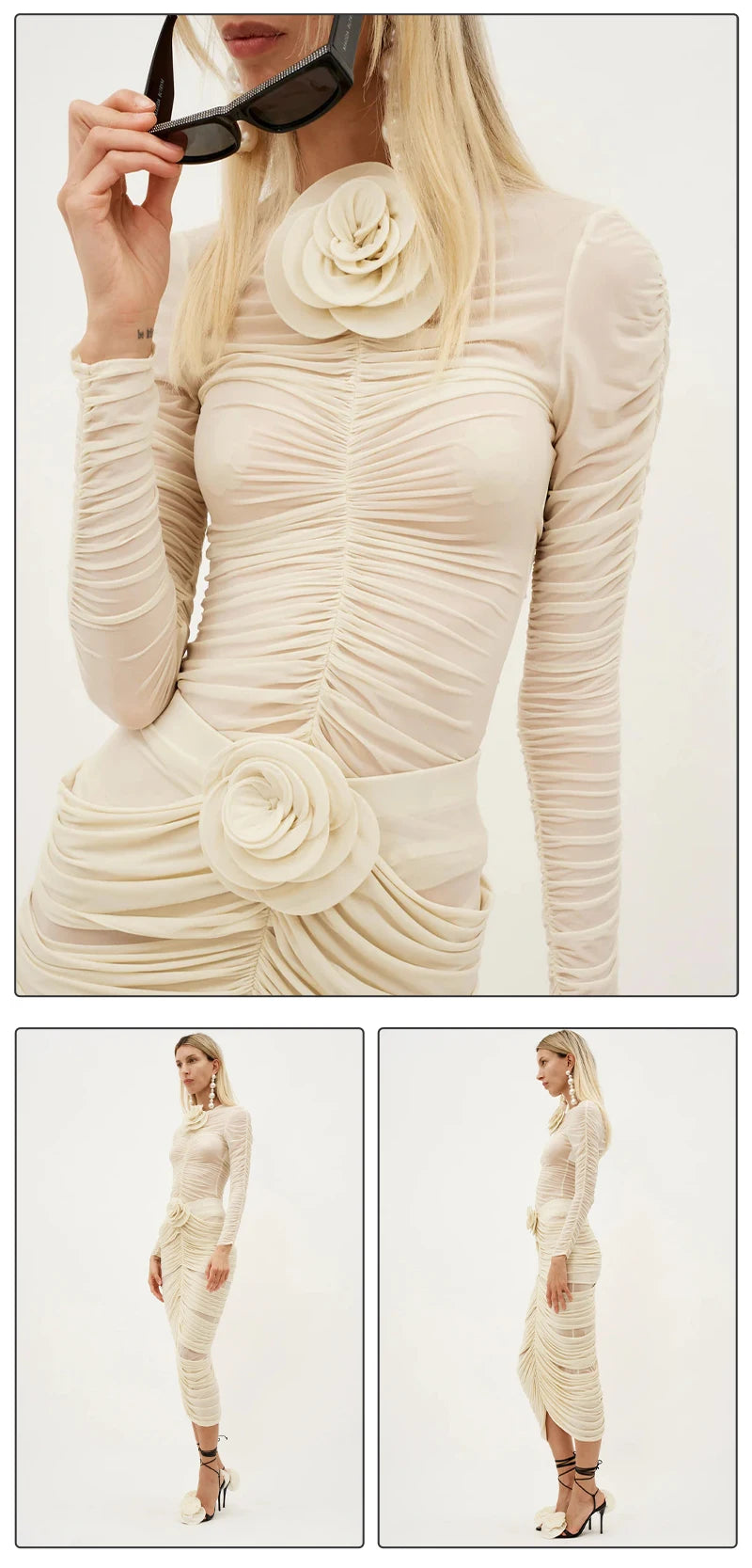 Conjunto Flor de Albaricoque