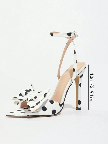 Chic Polka Dot Sandals
