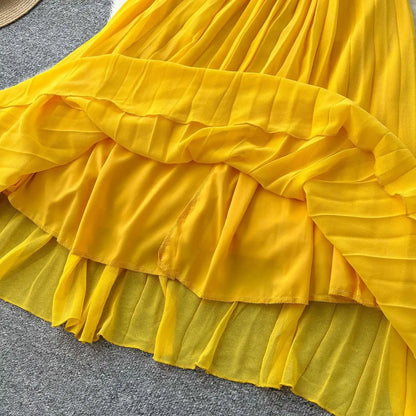 Pleated Beauty Dress
