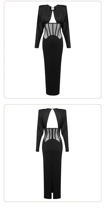 Vestido Diamante Noir