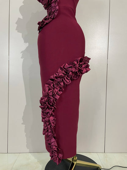 Vestido Vino Encanto
