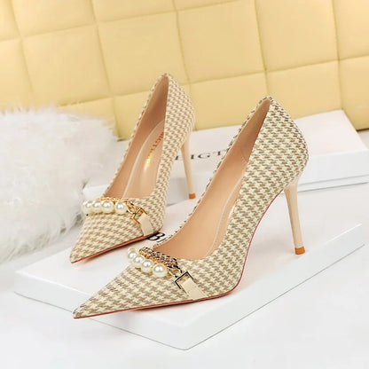 Tacones Perla Chic