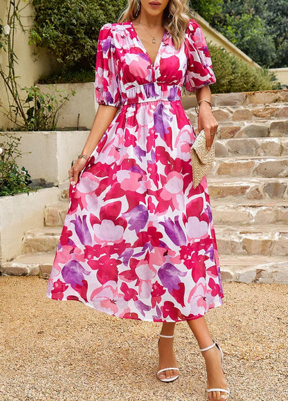 Aura Chiffon Dress