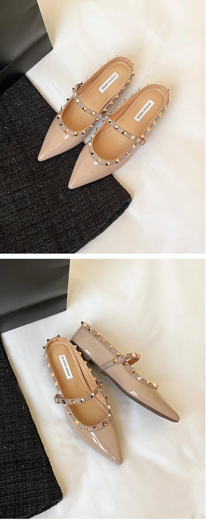 Zapatos Metálico