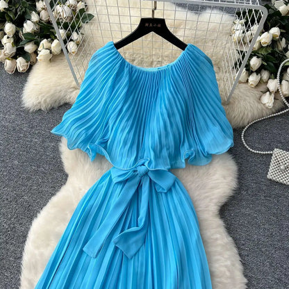 Pleated Beauty Dress