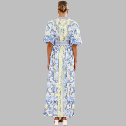 Vestido Jardín Real