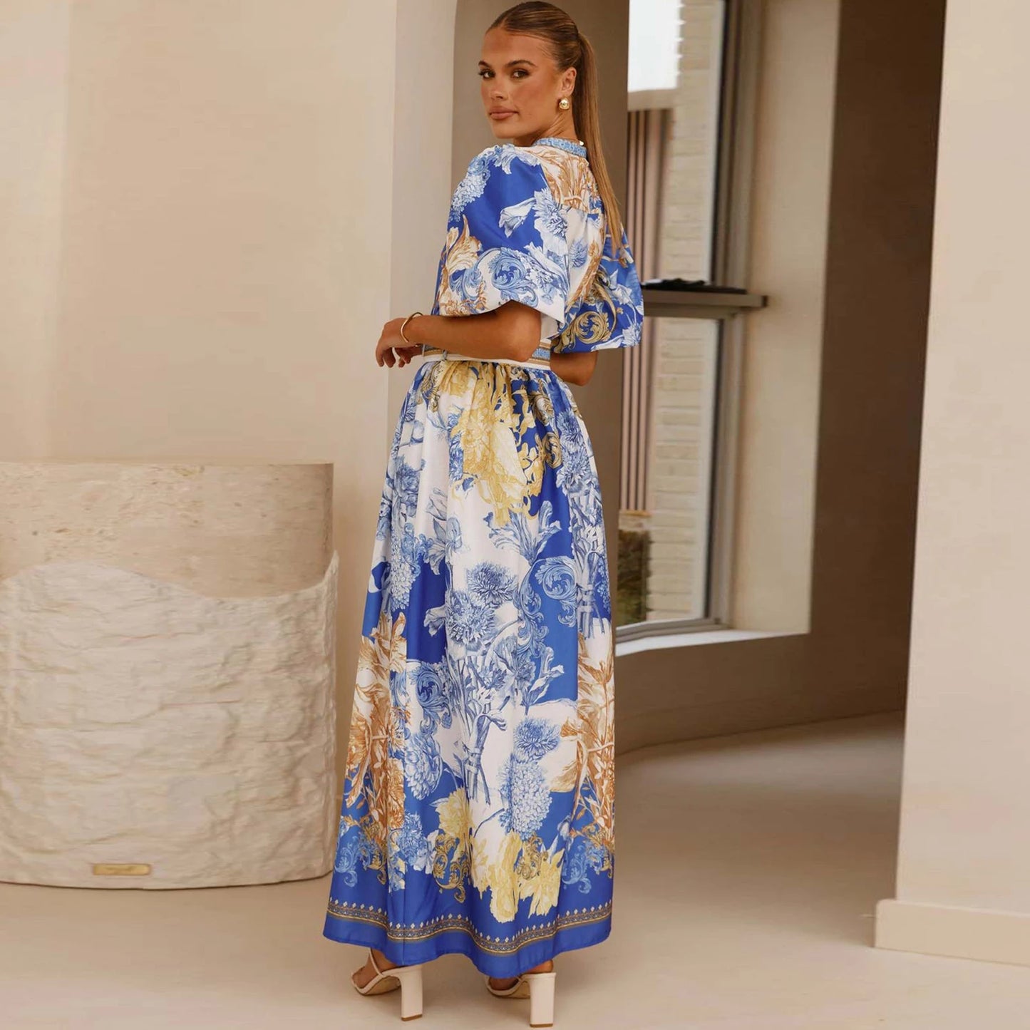 Vestido Jardín Real
