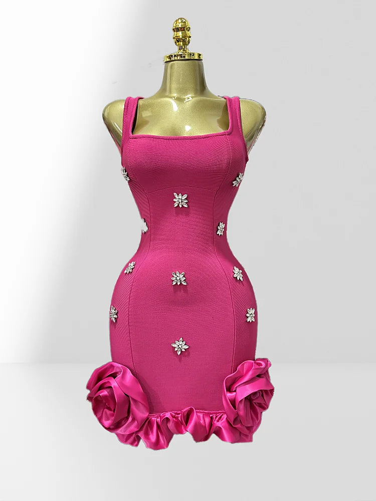 Vestido Brillo Floral
