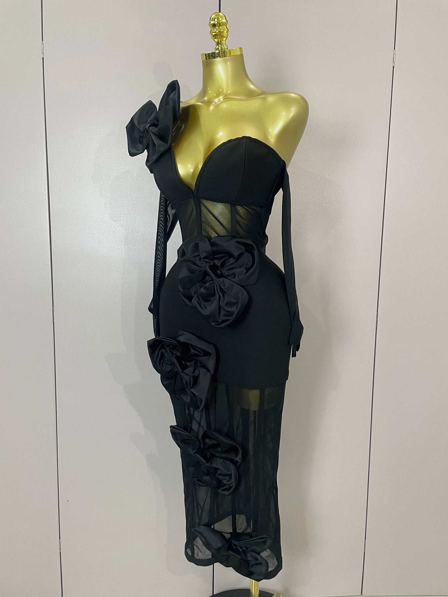 Vestido Rosa Nocturna