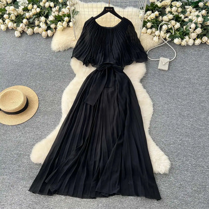 Pleated Beauty Dress