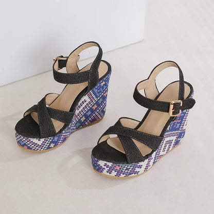 Sandalias Estilo Mezclilla