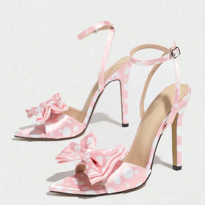 Chic Polka Dot Sandals