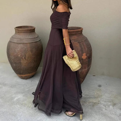 Vestido Encanto Café