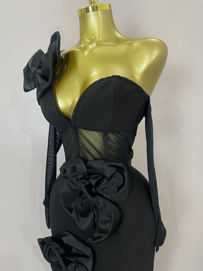 Vestido Rosa Nocturna