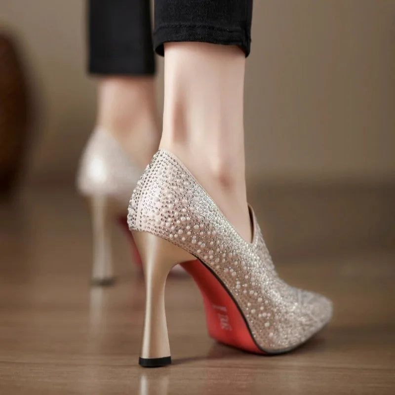 Real Pearl Stiletto