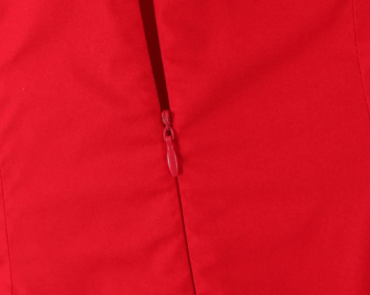 Vestido Bella Carmesí