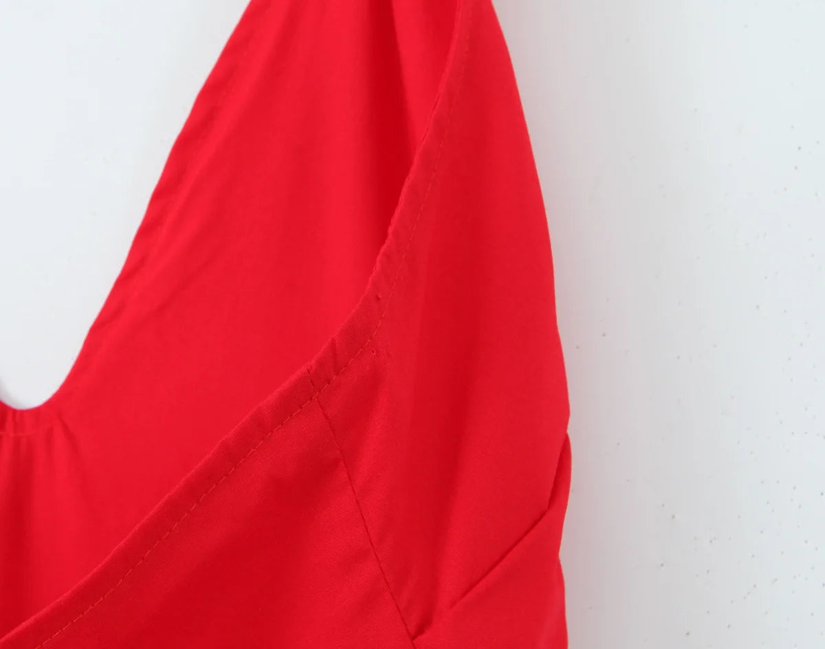 Vestido Bella Carmesí