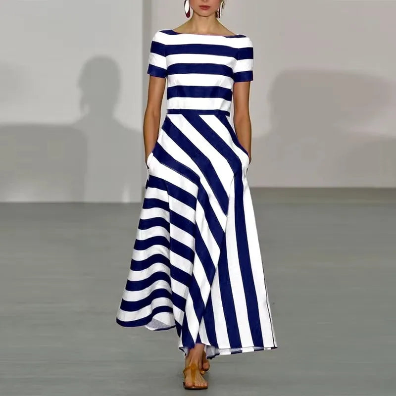 Vestido Elegancia Náutica