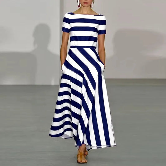 Vestido Elegancia Náutica