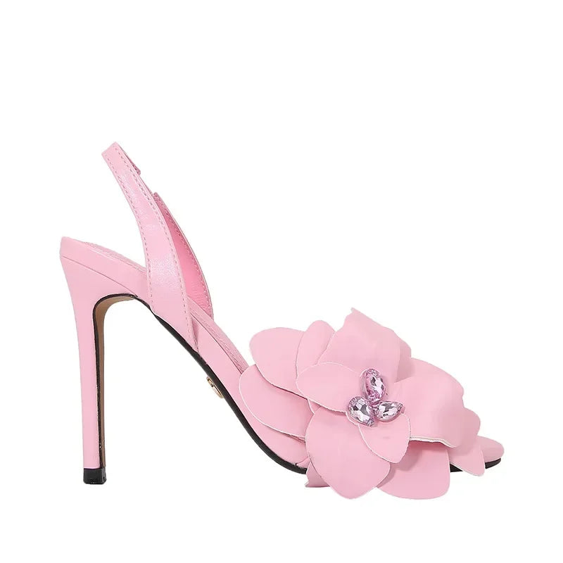 Tacones Flor Chic