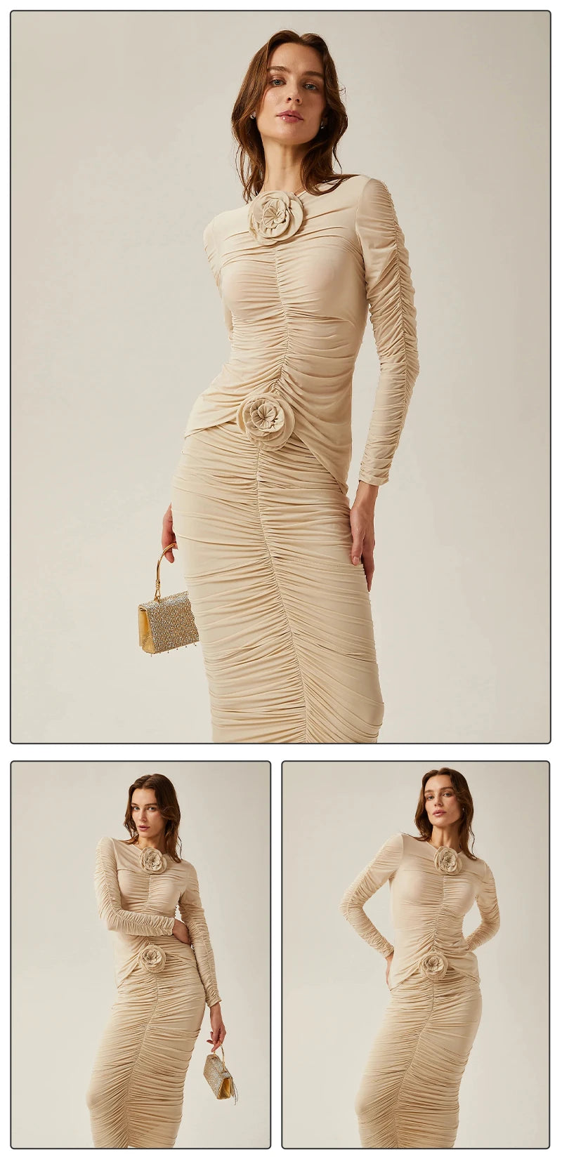 Conjunto Flor de Albaricoque