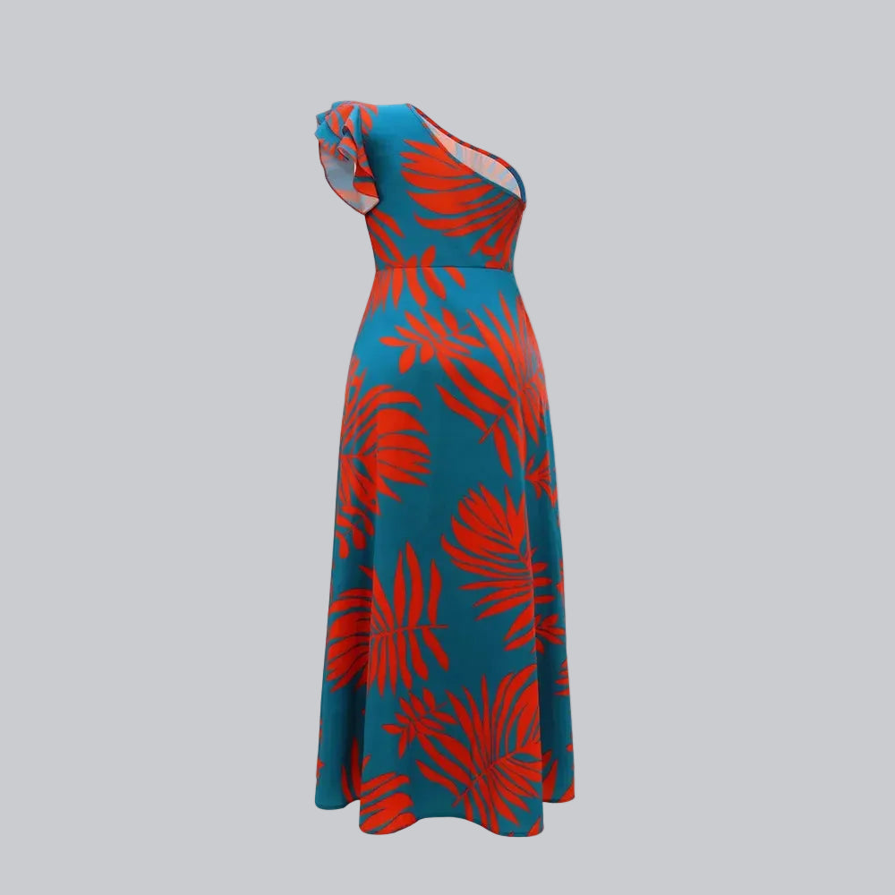 Coral Breeze Dress