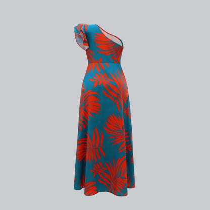 Coral Breeze Dress