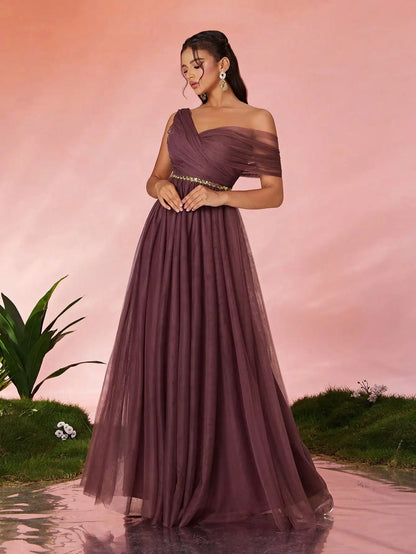 Vestido Armonía Dorada