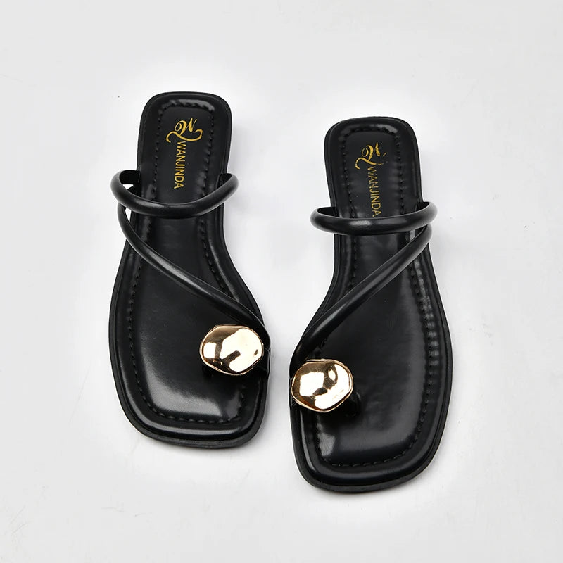 Sandalias Lujo Minimal