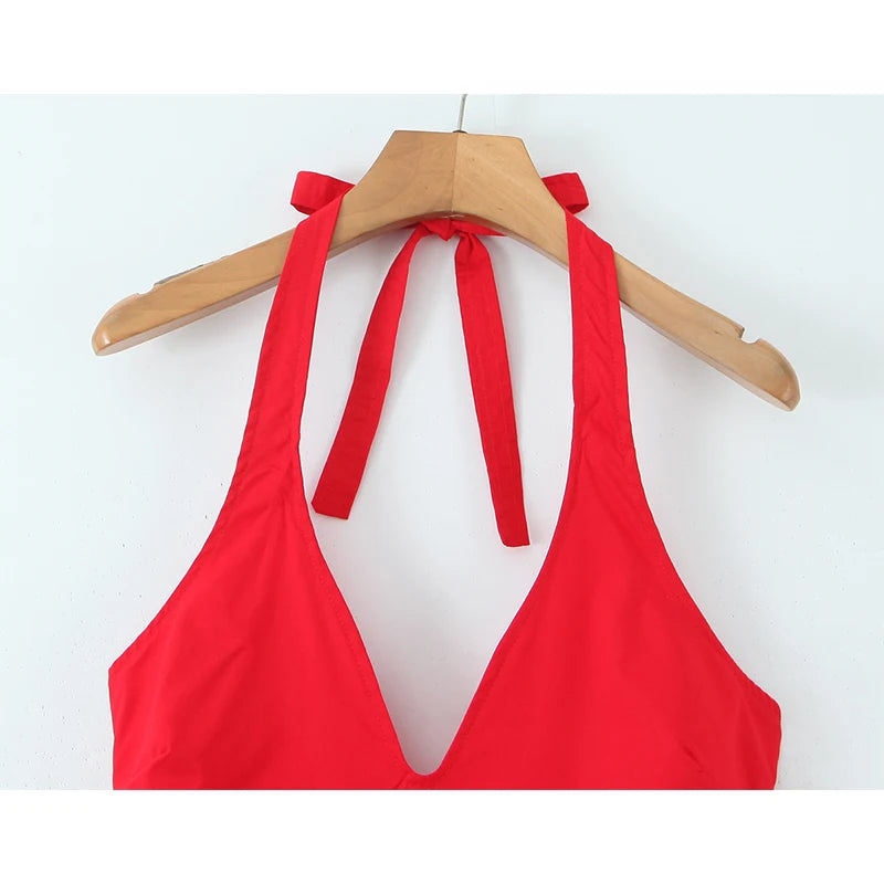 Vestido Bella Carmesí