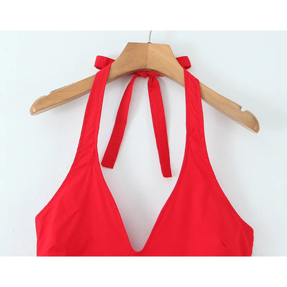Vestido Bella Carmesí