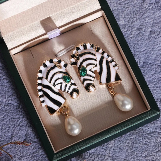 Pendientes ZebraChic