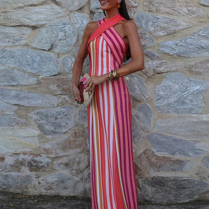 Vestido Cóctel Tropical