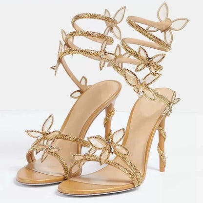 Sandalias Glamour Floral
