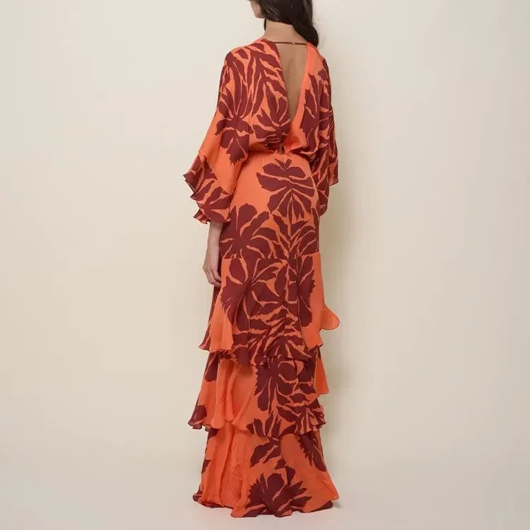 Vestido Flor de Fuego