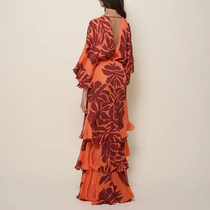 Vestido Flor de Fuego