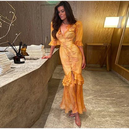 Vestido Elegancia Solar