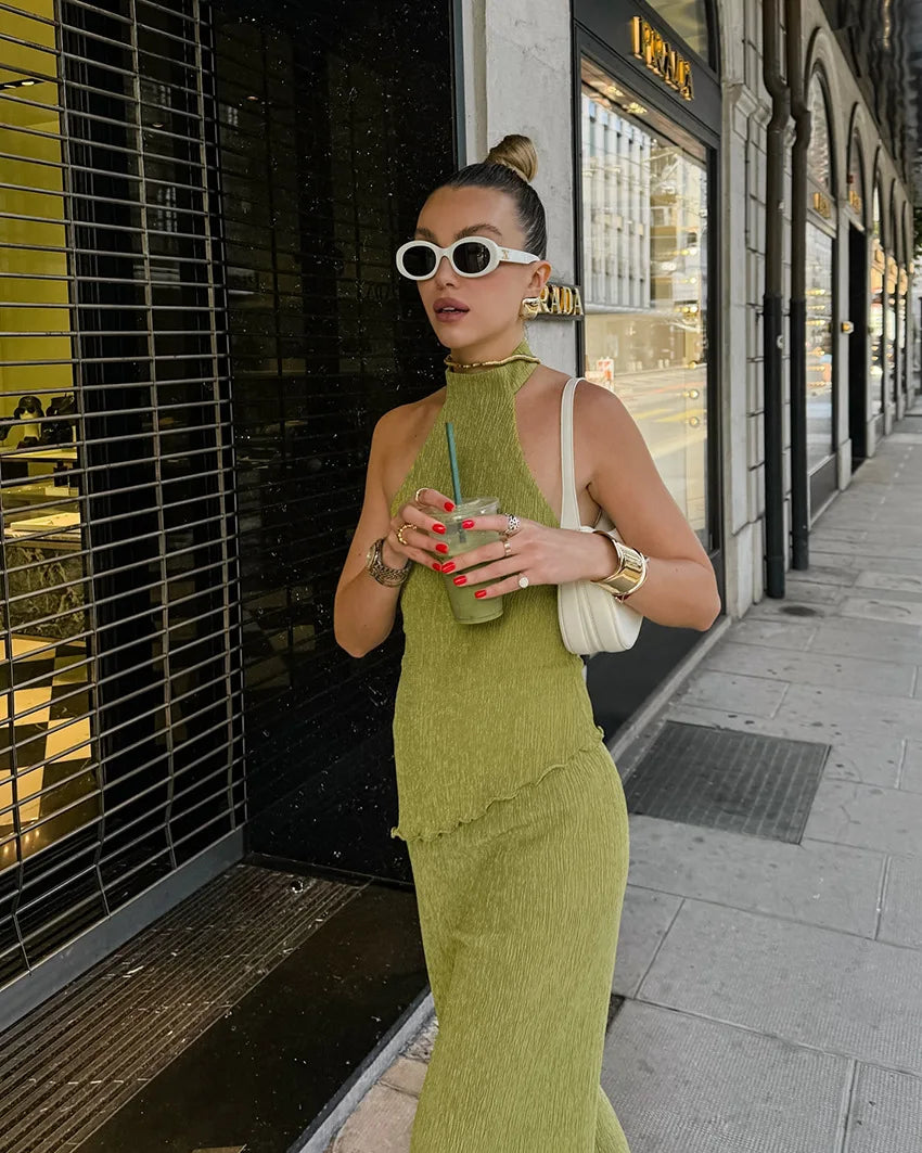 Conjunto Verde Esencial
