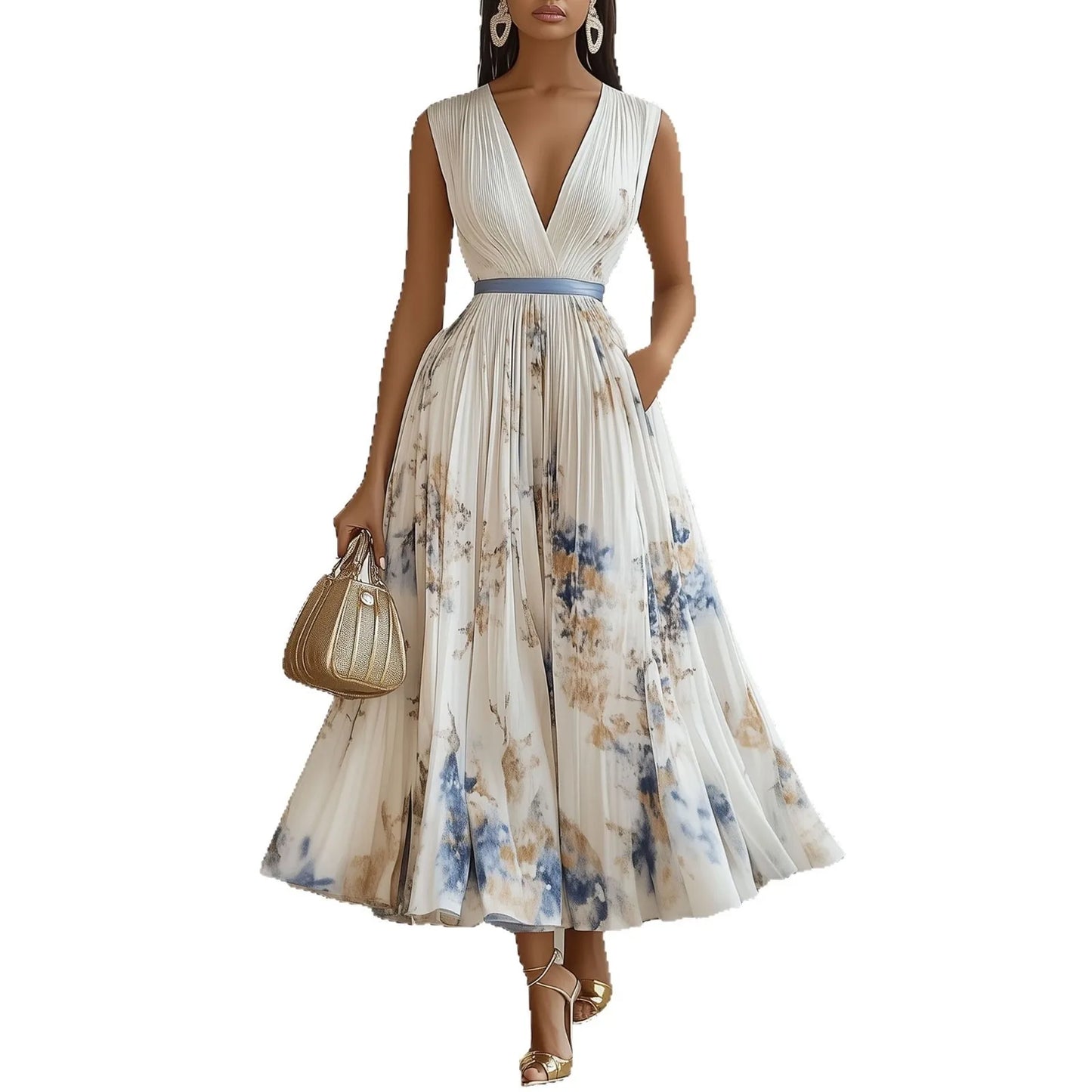 Vestido Cielo y Tierra