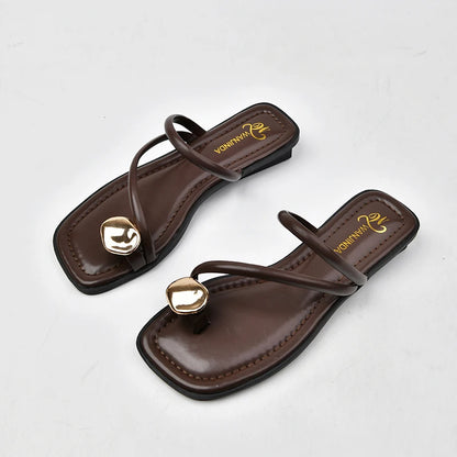 Sandalias Lujo Minimal