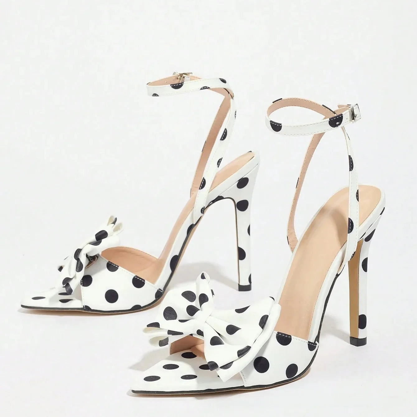 Chic Polka Dot Sandals
