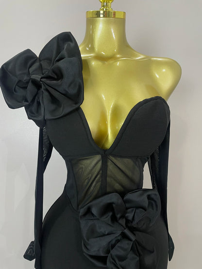 Vestido Rosa Nocturna