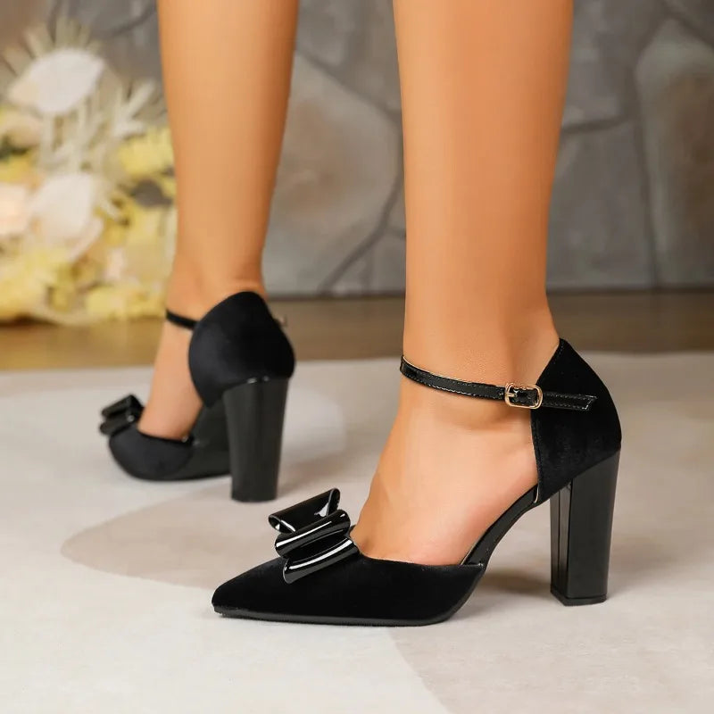 Chic Velvet Heels